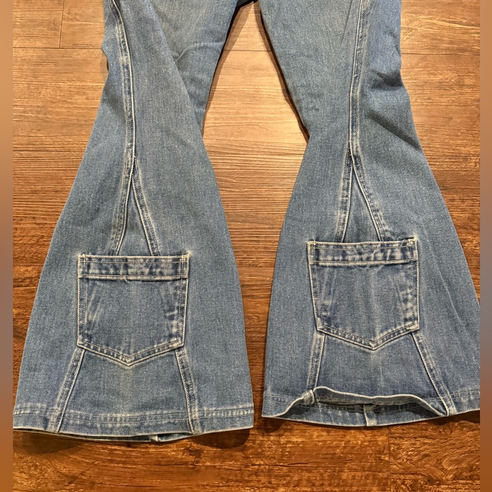 Vintage Flare Mid Rise Revolt Jeans